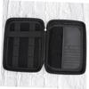 FELTECHELECTR Storage Container Storage Bags Duffle Bag for Travel USB Flash Disk Organizer Eva Bag Carrying Pouch Travel Bag Black view 2