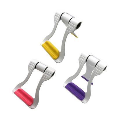 FELTECHELECTR Adjustable Cell Phone Stand Tablet Holder for Desk Silicon Rubber Pads Multi-Angle Foldable Holder Random Color