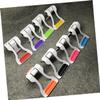 FELTECHELECTR Adjustable Cell Phone Stand Tablet Holder for Desk Silicon Rubber Pads Multi-Angle Foldable Holder Random Color view 3