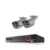 QDVOPHZA 8CH 4MP POE Security Camera System POE Kit P2P CCTV Surveillance Outdoor Audio Record Security IP Camera System(2T,8CH and 2 Camera) view 1