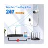 QDVOPHZA 5MP WiFi Surveillance Camera System Color Night Vision P2P Wireless Street Security CCTV Camera Kit 10CH Wireless NVR Set(1T,14_U/K) view 3
