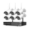 QDVOPHZA H.265 10CH NVR 5MP WiFi Video Surveillance Camera System Human Detection P2P Night Vision IP Camera Bullet Camera Kit(1T,3MP 10CH NVR 6 Cams) view 1