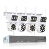 4MP Wireless Dual Lens Camera Security System Kit Two Way Audio PTZ WiFi IP Security Camera 16CH NVR Surveillance System(1T,16CH 4MP with 4 PTZ) view 1