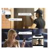 QDVOPHZA Wireless WiFi Camera Kit 8MP 10X Zoom PTZ AI Human Detection Outdoor Security Camera 10CH NVR Video Surveillance System(None,8 Camera 10CH NVR_E/U) view 3
