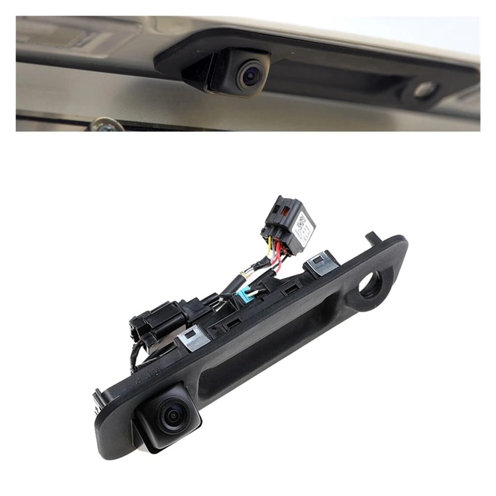 1 PCS Car Rear View Camera 95760-E6201 Reverse Park Assist Camera with Trunk Switch 95760 C1100 Compatible with Hyundai Sonata 2015-2017
