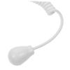 CAXUSD 2pcs Retractable Tv Remote Tether with Strong Adhesive Hook Anti-Lost Spring Wire for Organizing Remotes and Items White view 4