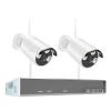 QDVOPHZA Tuya Video Surveillance Cameras System with Wireless WiFi NVR Kit 2MP Smart Home Outdoor CCTV Security Camera Set(4T,2 Cam with 8CH NVR) view 1