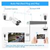 QDVOPHZA Tuya Video Surveillance Cameras System with Wireless WiFi NVR Kit 2MP Smart Home Outdoor CCTV Security Camera Set(4T,2 Cam with 8CH NVR) view 4
