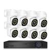 4K 16CH Surveillance System 8MP 4MP Two Way Audio PTZ CCTV System AI P2P Security Camera Video Surveillance Kit(None,16CH 4MP with 8 Cam) view 1