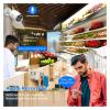 4K 8MP POE Security Camera System AI Face Detection 8CH NVR H.265 Video Recorder Outdoor CCTV Surveillance IP Camera Kit(None,4K 4PCS New Camera) view 3