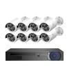 QDVOPHZA 4K 8MP POE Security Camera System AI Face Detection 8CH NVR H.265 Video Recorder Outdoor CCTV Surveillance IP Camera Kit(None,3MP 8PCS AI Camera) view 1
