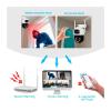 QDVOPHZA 6MP HD IP monito Security Protection Wireless PTZ WiFi Video Surveillance Monitor 8CH NVR CCTV Waterproof Surveillance Kit(1T,8CH NVR and 1 CAM_U/K) view 4