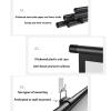 Portable Manual Projection Screen, Retractable Pull Up Screen, Mobile Projection Screen Stand, Hangable HD Projection White Screen For Indoor Movie Home Theater Office 30" , 40" , 50" , 60" , 72"(16:9 view 4
