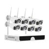 3MP 5MP WiFi CCTV System 10CH NVR Security Camera System Two Way Audio Outdoor Wireless IP Cameras Video Surveillance Kit(None,10CH 5MP 8 Cameras) view 1