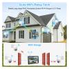 10.1 Inch Monitor 3MP Wireless Surveillance Kit Outdoor WiFi IP PTZ Security Camera System 8CH NVR Kit Home Mornitoring Set(None,8CH NVR 2 Cams 3MP) view 3