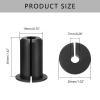 HEYLEAYAR Starlink Cable Routing Kit for 3/4 Inch Wall Hole, 6Pcs Silicon Wall Grommet for Starlink Ethernet Cable Wall Pass Through, Starlink Cable Routing Accessories,Black view 2
