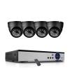 8CH 4K CCTV Camera System 8MP Ai Human Detection Indoor Outdoor Dome POE IP Camera Night Vision Video Surveillance Kit(None,8CH NVR x 4PCS 2K) view 1