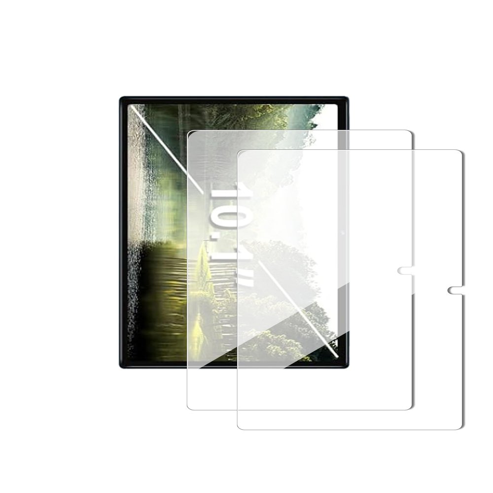BOVUGAC [2 Pack] Screen Protector for JUEDUR R900 Tempered Glass Film,Compatible with JUEDUR R900 Tablet 10.1" Anti-Scratch Sensitive Dropproof Screen Protector