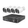 QDVOPHZA 8MP Camera System 4K POE NVR Video Surveillance Kit 5MP 4MP Audio Ai Face Detect Color Night Vision IP CCTV Camera Set(1T,4CH NVR and 8MP Cam) view 2