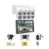 10.1 Inch Monitor 3MP Wireless Surveillance Kit Outdoor WiFi IP PTZ Security Camera System 8CH NVR Kit Home Mornitoring Set(None,8CH NVR 8 Cams 3MP) view 1