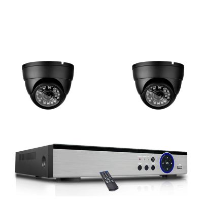 8CH 4K CCTV Camera System 8MP Ai Human Detection Indoor Outdoor Dome POE IP Camera Night Vision Video Surveillance Kit(None,4CH NVR x 2PCS 4K)