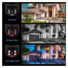 QDVOPHZA 6MP HD POE Surveillance Camera System Dual Lens PTZ WiFi IP Home Security 4CH 8CH POE NVR Video H.265 CCTV Kit(500g,8CH and 8PCS 6MP) view 4