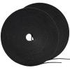 164ft x 1/2 inch Reusable Fastening Cable Ties, Hitotsu Hook and Loop Roll, Self-Gripping Bundling Strips for Cord Manage,Home, Office, Electrical Cords, Data Center, Host Room, Black, 2 Roll view 1
