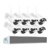 5MP 8CH Wireless CCTV System 1920P Outdoor Waterproof WiFi IP Security Camera Audio Record P2P Video Surveillance Kit(None,8CH NVR with 8 Cam) view 1