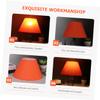 SWOOMEY Small Cloth Lampshade Base Retro Style Table Lamp Shade Accessory for Home Decor Easy to Install Elegant Design for Bedroom Living Room Hotel view 4
