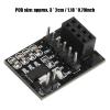 10pcs 3.3V NRF24L01+ Module Pinboard Socket Adapter Module Board view 2