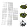 OHPHCALL 20sheets Eyelash Glue Holder Sticker Pads Professional Use for Lash Extensions view 3