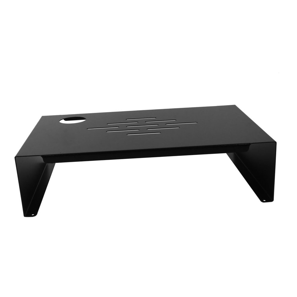 TINEASUR Ergonomic Monitor Stand Riser for Desk Compact Printer and Laptop Holder Non-skid Feet Space Management System Supports Monitors up for Use