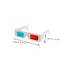 Angoily 30pcs Cardboard Glasses Anaglyph Lenses for Movies Tv and Comics Eyewear for Boys and Girls and Adults for Viewing view 4