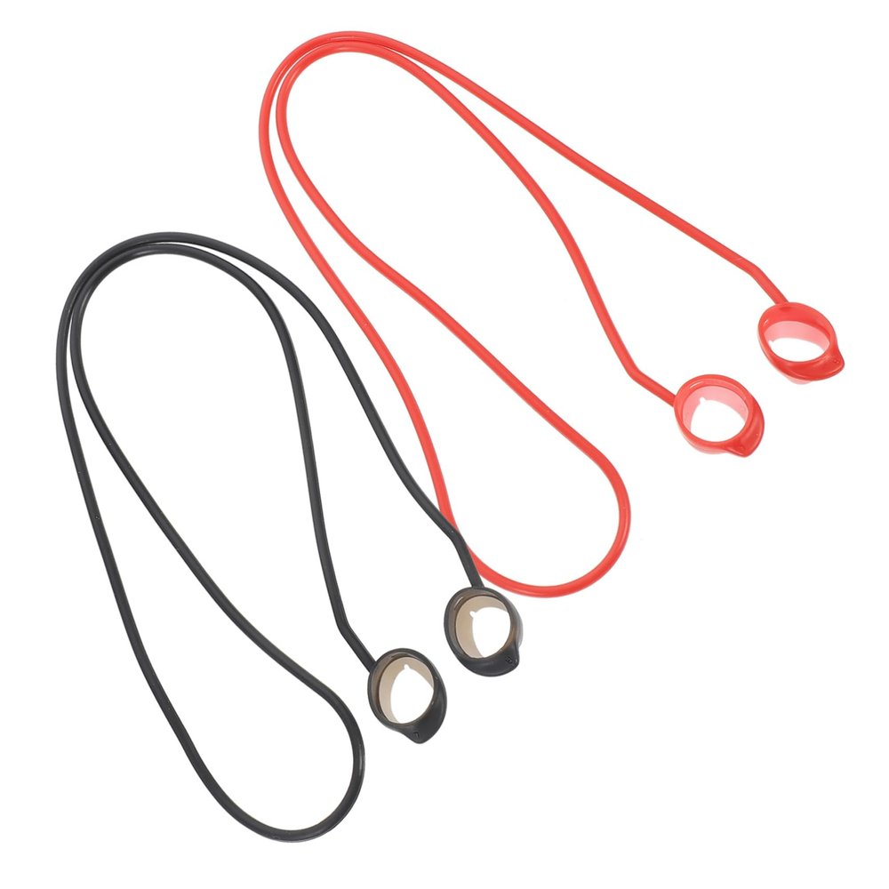 Angoily 2pcs Lost Rope Earbud Holder Silicone Sports Lanyard Lost Strap for Earphones for Earphones