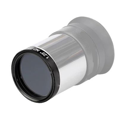 1.25" ND4 /ND8/ ND16/ ND1000 Neutral Density Filter for Telescope Brightness SV139(SV139 ND1000)
