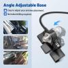 Anina Car Antenna Lip Mount Bracket Fix Bracket Mounting UHF PL259 Male to SO239 Female RG58 Cable UHF Male PL259 to SO239 UHF Female Coax Connector Right Angle L Shape Low Loss Antenna Adapter view 2