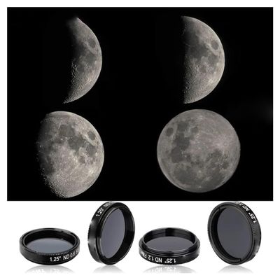1.25" ND4 /ND8/ ND16/ ND1000 Neutral Density Filter for Telescope Brightness SV139(ND4-ND8-ND16-ND1000)