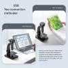 Microscope Observation 2000x Magnification Dual Lenses Intelligent Digital Microscope USB Rechargeable 5.0M Pixels view 2