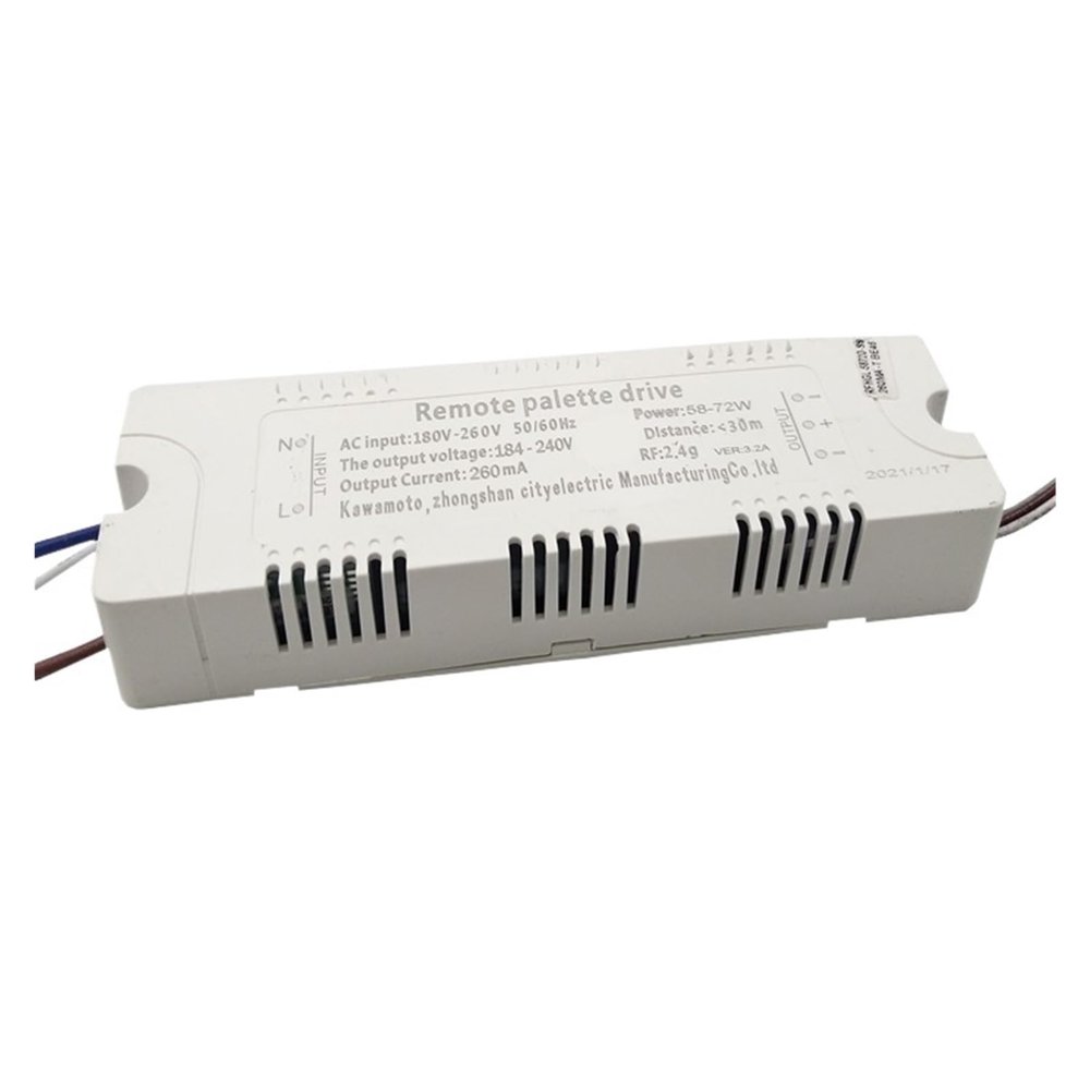 LED Driver Isolated Intelligent Constant Current Power Supply 2.4G Segmented lamp Switch dimming Color Transformer(24-36WX2 dimming)