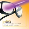 NoIR Blue Light Blocking Gaming Glasses, Full UV Protection, Anti Eyestrain & UV Glare Protection for Gaming & Screen Use view 4