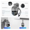 8CH 4K 5MP 8MP PTZ Security POE IP Camera System Outdoor AI Human Detection Two Way Audio Video Surveillance Camera Kit(None,8CH NVR 6pcs Cam 8MP) view 2