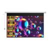 XOBRJQZ Electric Projector Screen with Remote, 16:9 8K 4K Ultra HD Projector Screen, Projector Screen Pull Down for Movie Home Theater Cinema Office Video Game(100 inch) view 1