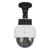 Brrnoo Solar Dummy Fake Camera with Red Flashing LED Light, Outdoor Simulated Camera for Indoor and Outdoor Use view 1