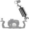 Seafrogs D80mm 8'' Underwater Float Arm Carbon Fiber Floating Dual Ball Diving Buoyancy Arm for Underwater Diving Tray Video Light/Strobe (D80mm, 8'', Buoyancy provided 600g) view 3