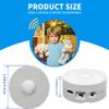 JRGKJCP 16 Minutes Voice Recorder, Record Custom Message for Crafts, Stuffed Bear, Baby Doll, and Pillow (2Pack + White) view 2