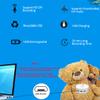 JRGKJCP 16 Minutes Voice Recorder, Record Custom Message for Crafts, Stuffed Bear, Baby Doll, and Pillow (2Pack + White) view 3