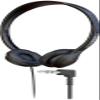 Bulktech 1 Pack Wired On-Ear Leather Headphones with 3.5mm Connector, Black view 1