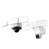 eufy Security Floodlight Cam S330, 360-Degree Pan & Tilt Coverage, 2K Full HD + Floodlight Camera E30, Security Camera Outdoor, 360 Pan and Tilt, 2K Video view 1