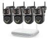 QDVOPHZA 8CH 6MP Wireless Camera Dual Lens WiFi Security System Kit NVR Recorder Set IP Camera 2-Way Audio Video Surveillance System(None,8CH NVR 8PCS Camera_U/K) view 2