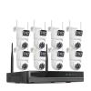 6MP WiFi Dual Lens Camera Security System Kit 3K IP Cameras Security System 16CH NVR Wireless CCTV Surveillance System(None,16CH NVR 8 Cameras) view 1